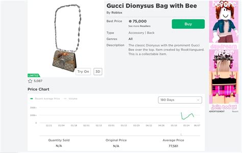 gucci bag roblox limited|gucci gen z roblox.